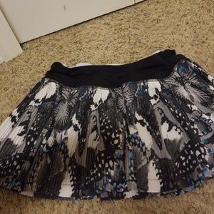 Lululemon Butterfly Running Skirt